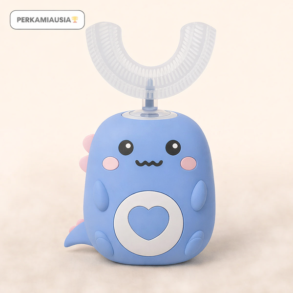 Vaikiškas elektrinis dantų šepetėlis 360°