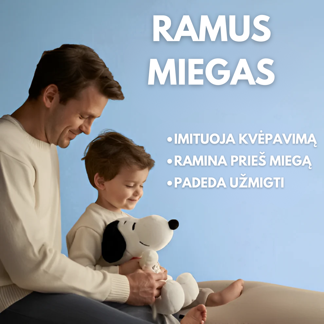 Šviečiantis kvėpuojantis pliušinis žaislas | SNOOPY ™️