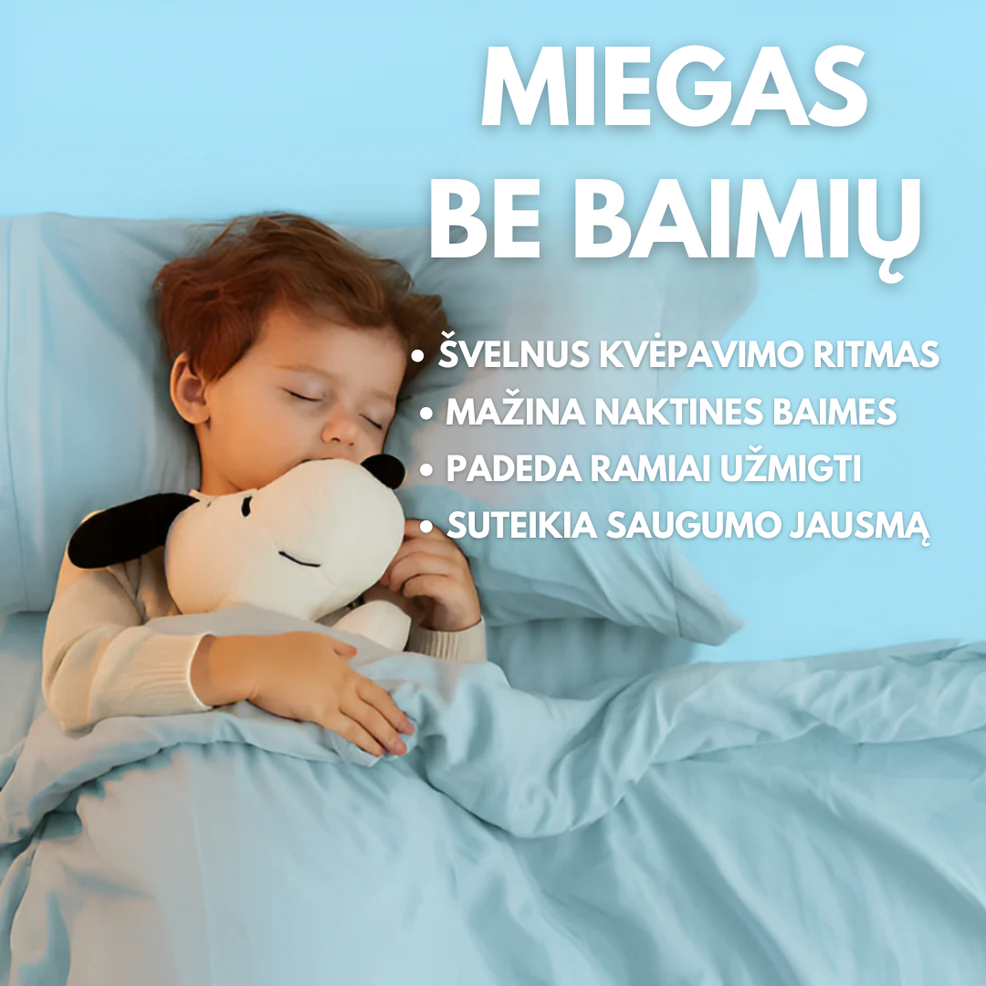 Šviečiantis kvėpuojantis pliušinis žaislas | SNOOPY ™️