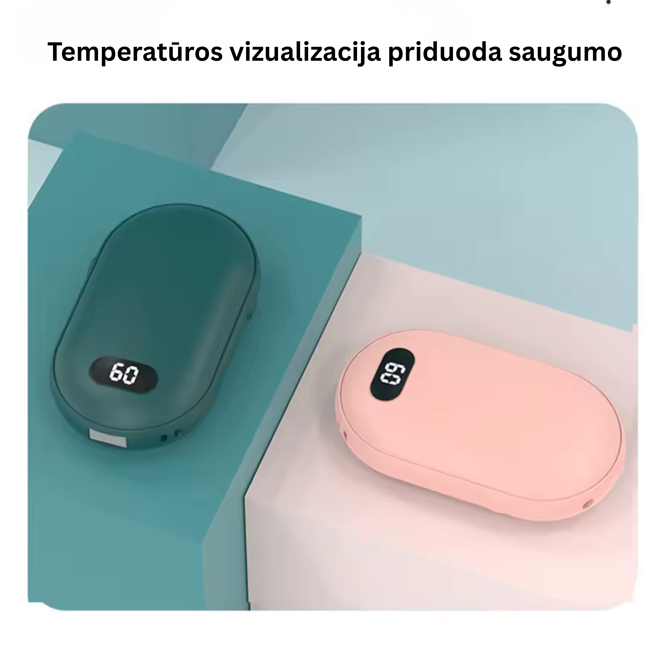 Kišeninis rankų šildytuvas